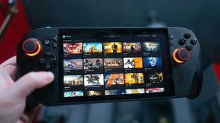 Xbox Ally with OpenNOW app displayed edited in Gemini