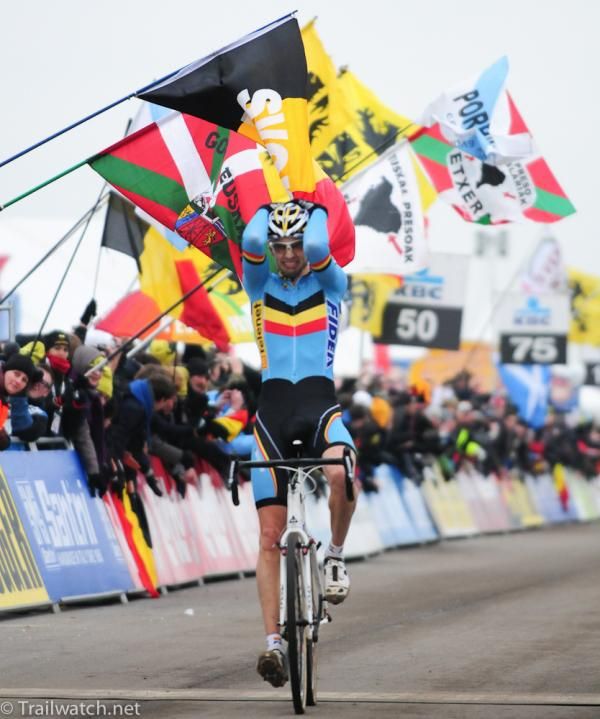 Rob Peters (Belgium) was ecstatic with his second place finish