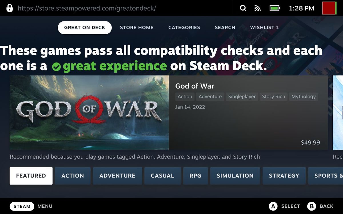 Valve Steam Deck