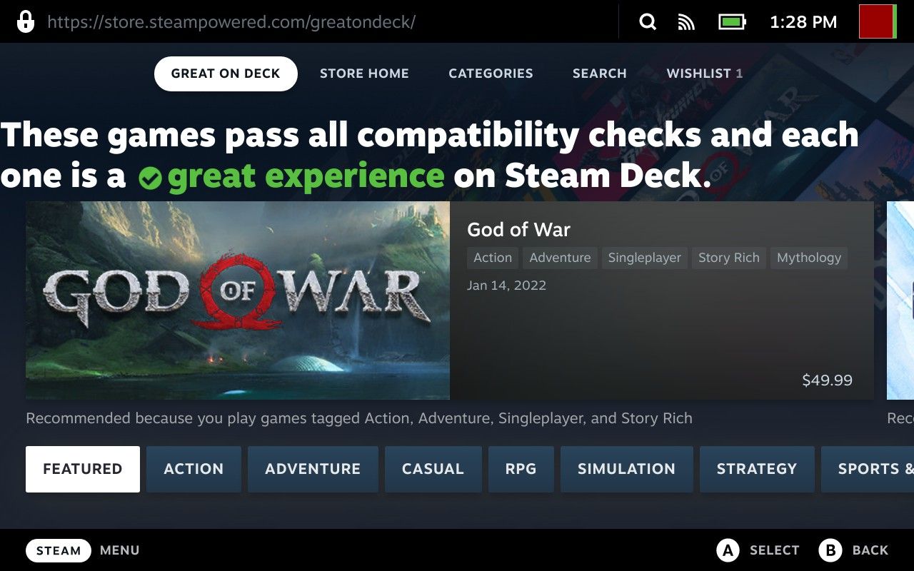 Valve Steam Deck
