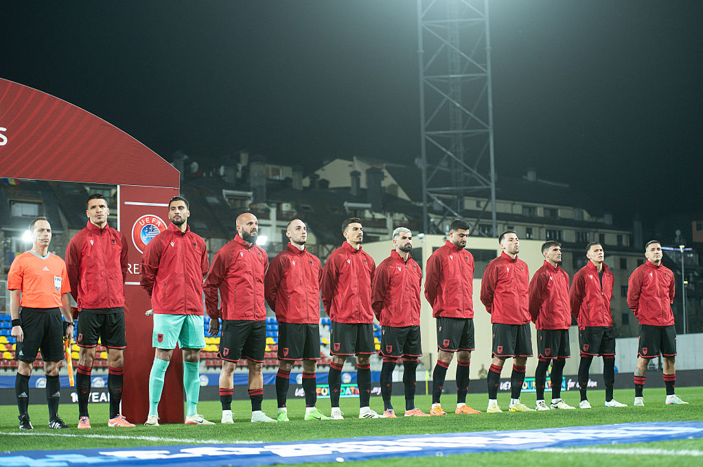 The Albanian national team