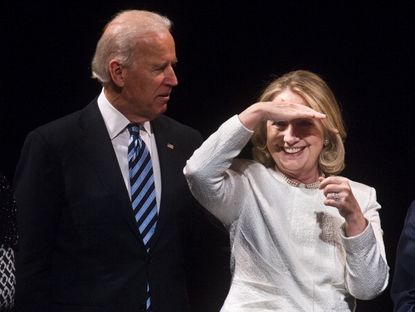 Joe Biden and Hilary Clinton