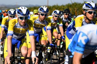 The Sport Vlaanderen-Baloise team in action