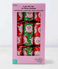 12. Marks &amp; Spencer Percy Pig™ Recyclable Christmas Crackers - £10 | Marks &amp; Spencer