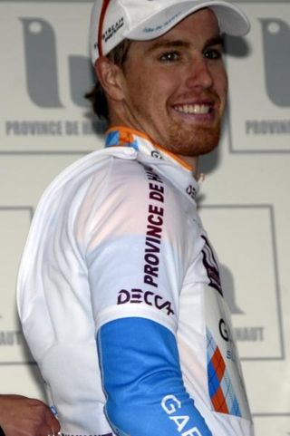 The young riders jersey remains on the shoulders of Tyler Farrar (Garmin-Slipstream).