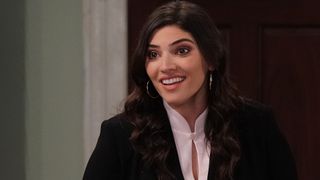 Amanda Setton as Brook Lynn smiling in General Hospital