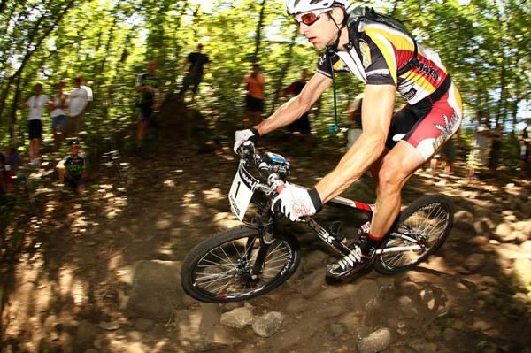 WORS 2009 Overall Champ Brian Matter (Gear Grinder / Trek) chased from an early deficit to a third place finish at Treadfest 2010.