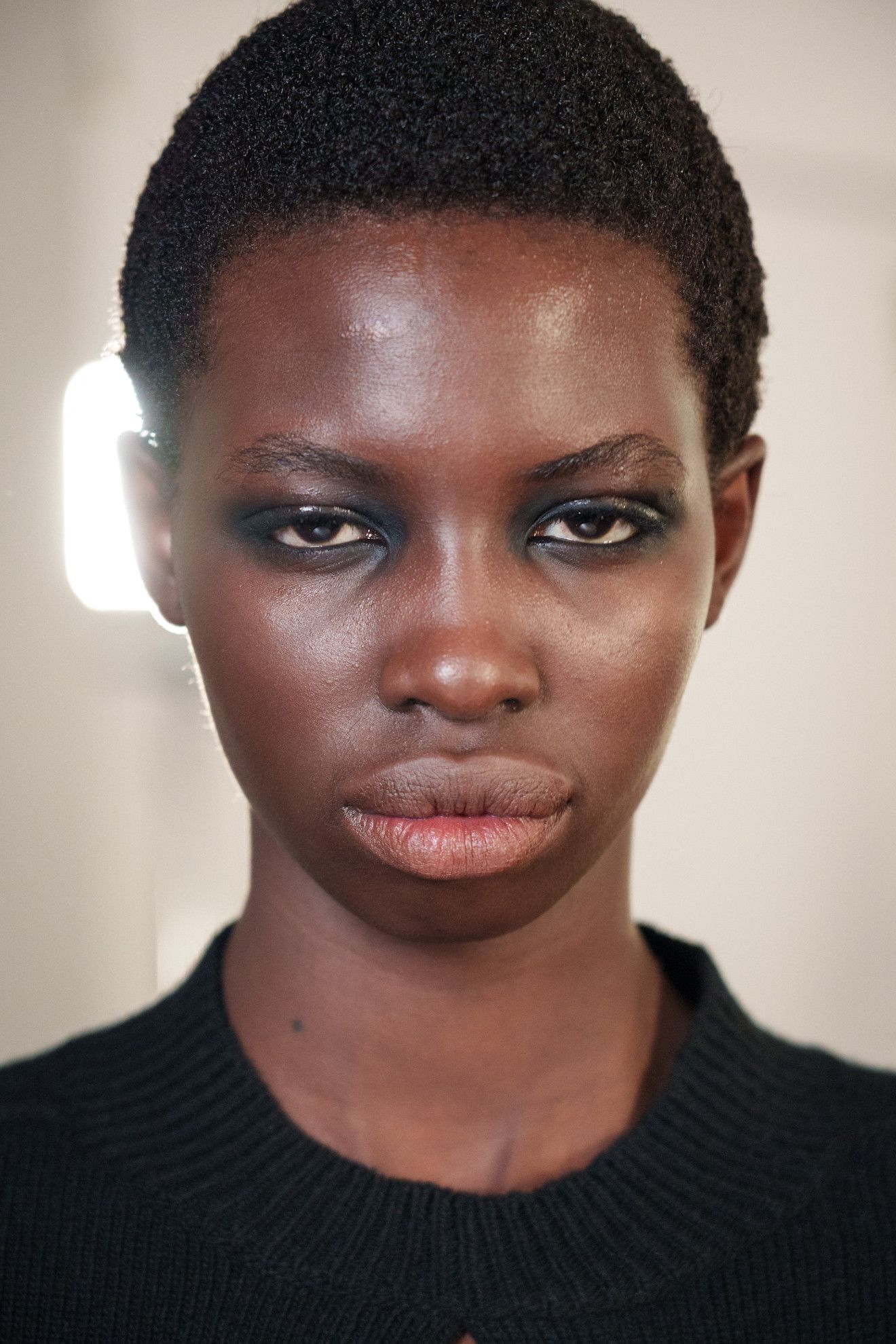 Soft grunge eye makeup at Dreaming Eli, Ujoh, and Grace Ling