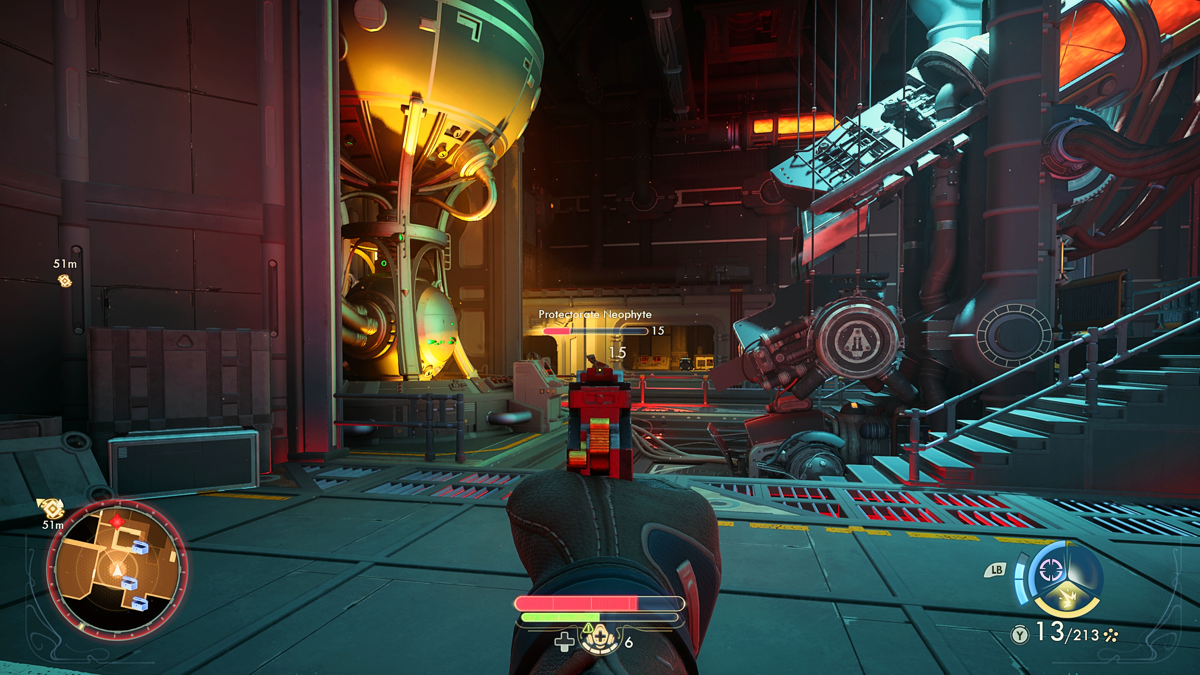 Screenshot of The Outer Worlds 2 preview running on Xbox Series X.
