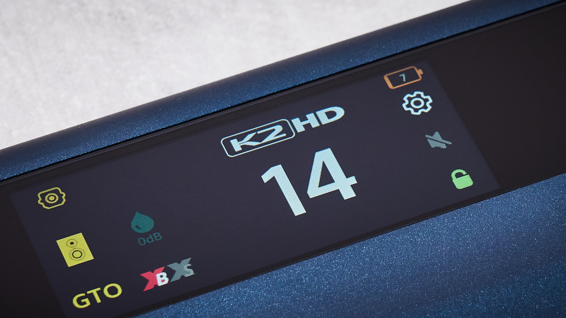 iFi iDSD GR 2 display