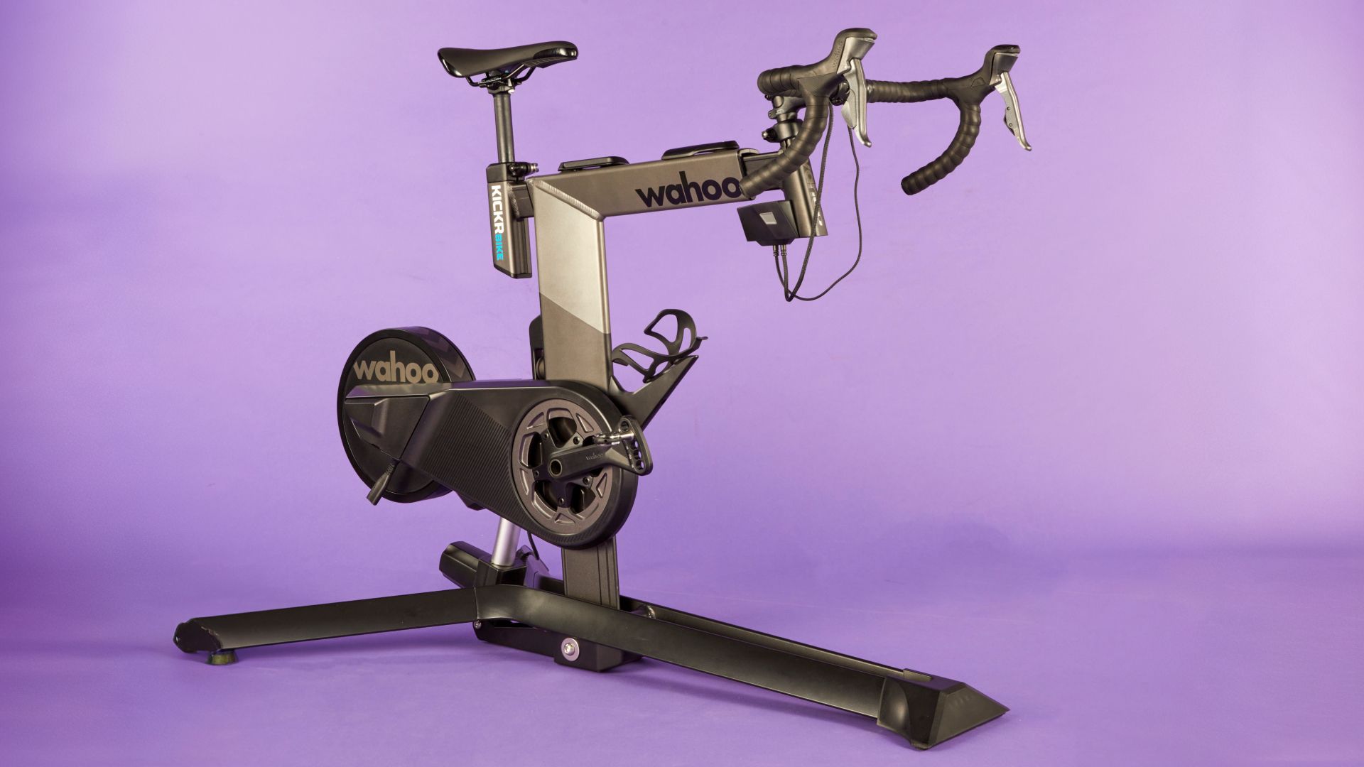 Wahoo Kickr indoor smart bike includes a large range of adjustability