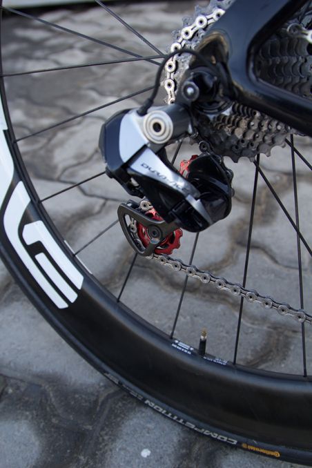 The Dura Ace rear mech