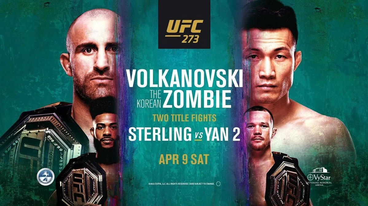 UFC 273 live stream and how to watch Volkanovski vs The Korean Zombie online and on TV, full fight What Hi-Fi?