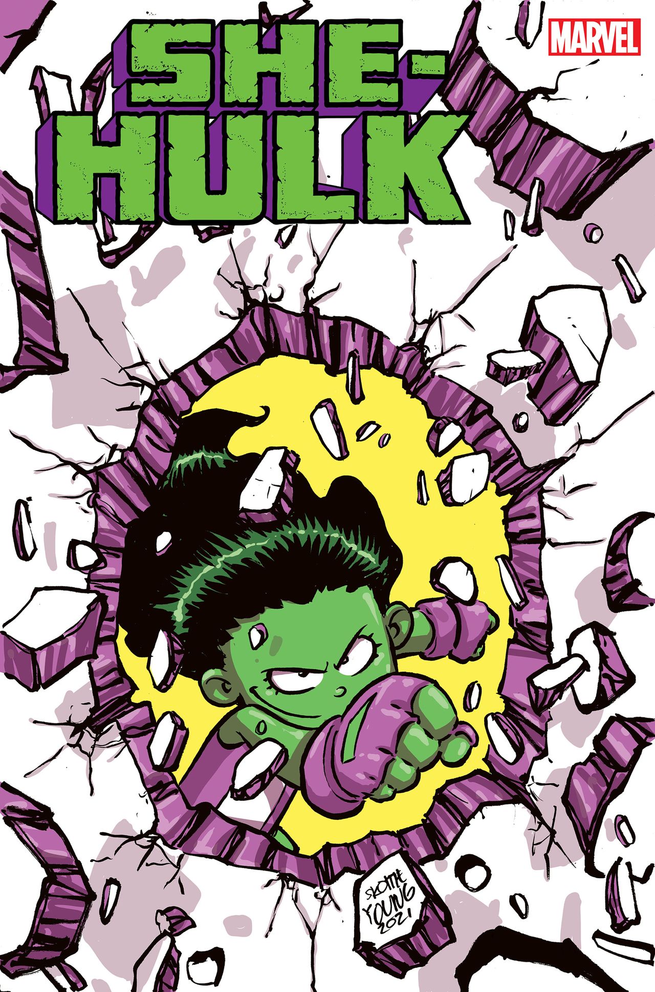 She-Hulk #1 variant cover