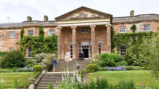 A general view of the Garden party at Hillsborough Castle on June 14, 2016 in Belfast, Northern Ireland