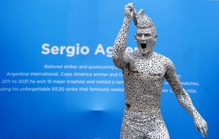 Sergio Aguero Statue Unveiling – Etihad Stadium