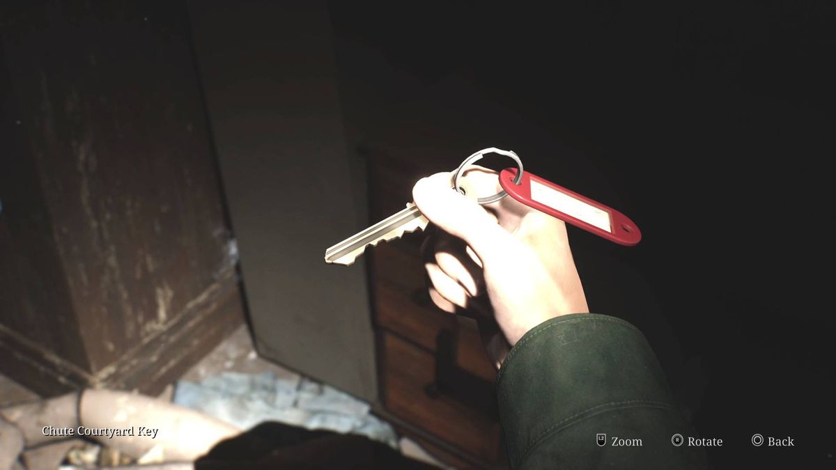 Where to use the Silent Hill 2 Remake Chute Courtyard Key