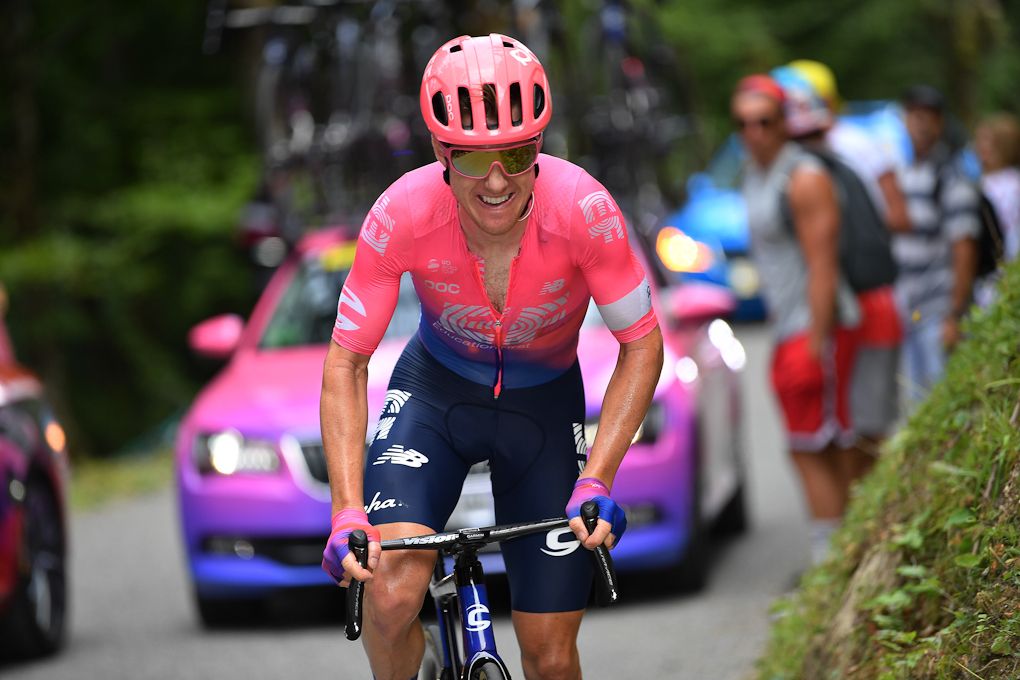 Simon Clarke took a solo flyer during stage 12 at the Tour de France
