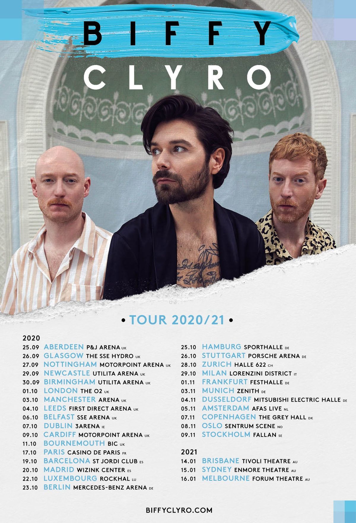 biffy clyro tour