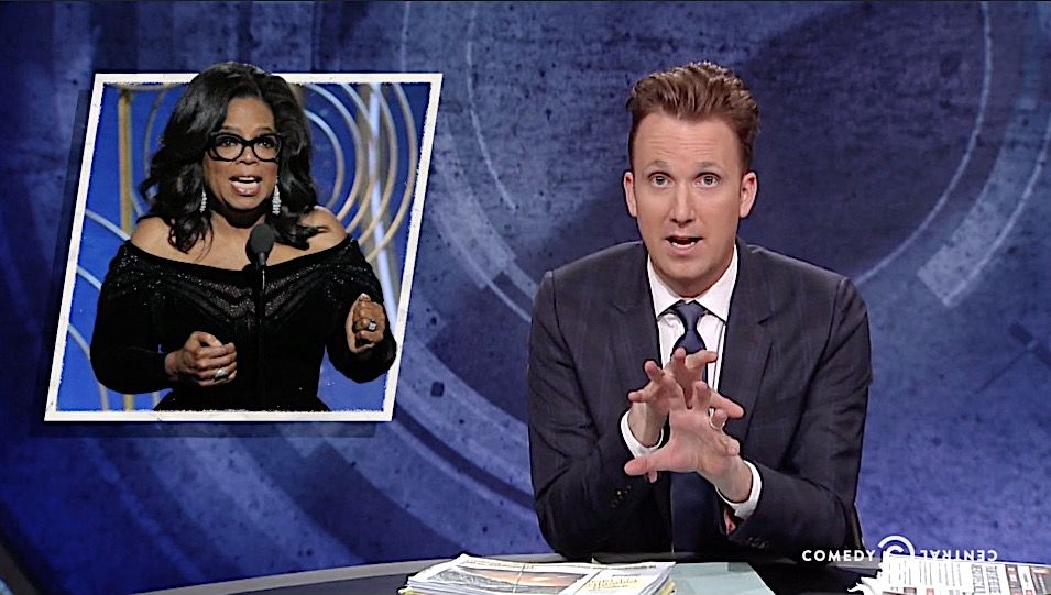 Jordan Klepper takes on President Oprah