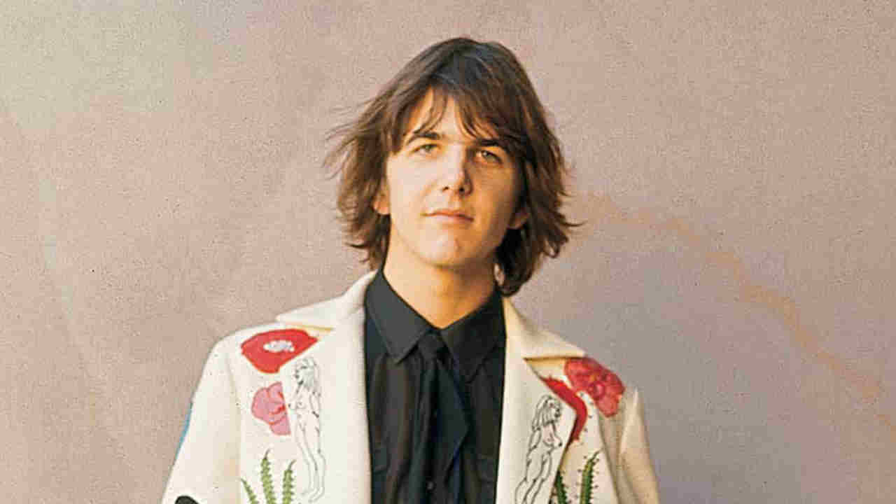 The Flying Burrito Brothers&amp;rsquo; Gram Parsons posing for a photograph in 1969