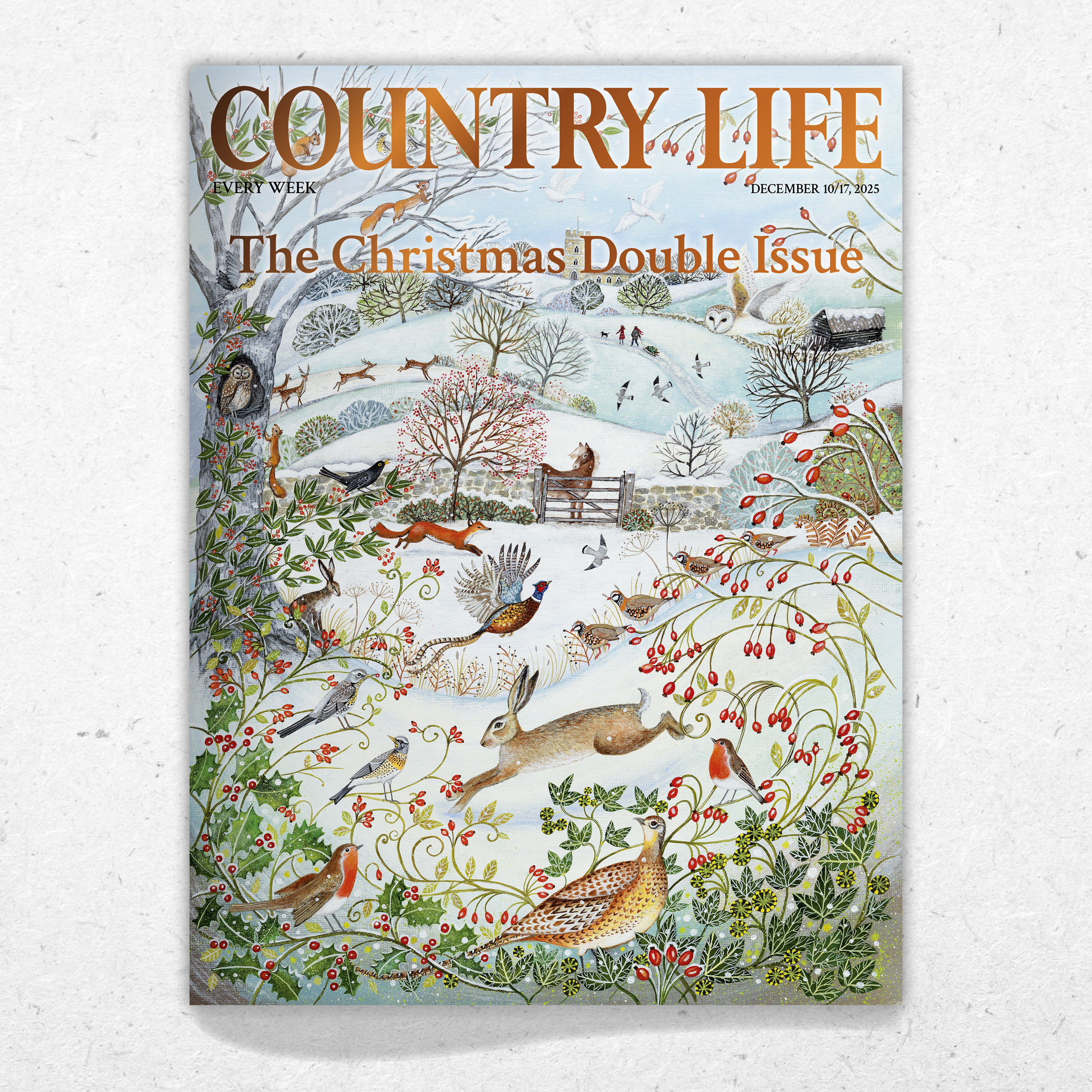 Cover of Country Life&#039;s Christmas Double issue 2025 December 10, 2025 