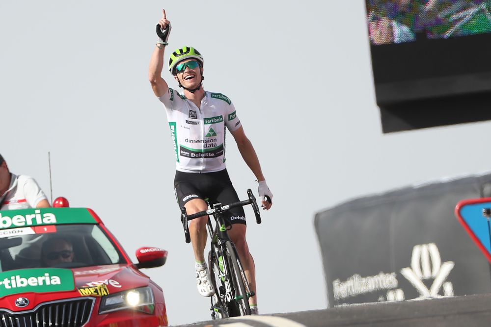 Ben King wins stage 9 at the 2018 Vuelta a Espana