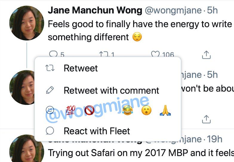 Twitter Emoji React