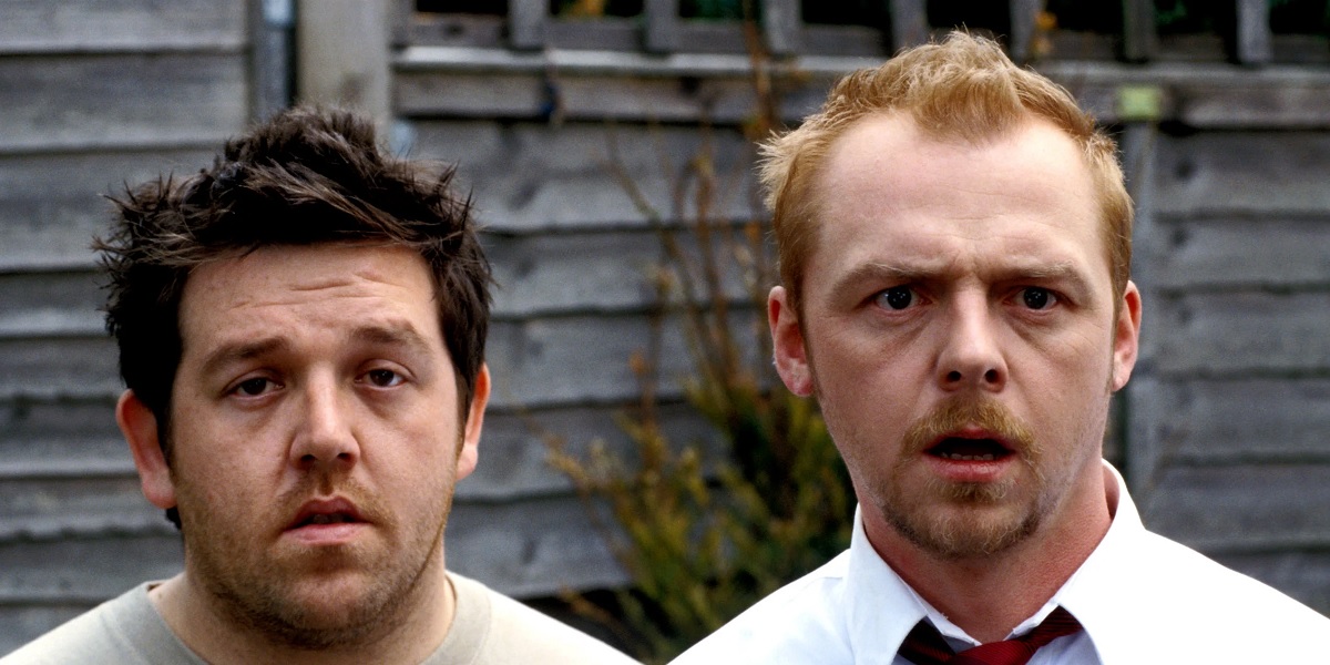 Simon Pegg and Nick Frost in Shaun of the Dead
