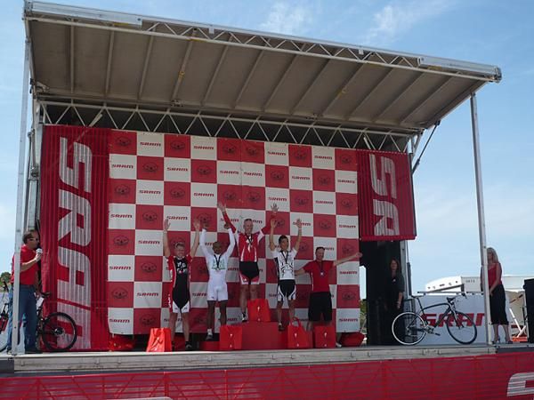 These master men warmed up the podium for what will be a busy weekend.