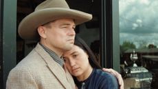 Leonardo DiCaprio and Lily Gladstone in "Killers of the Flower Moon" (2023)