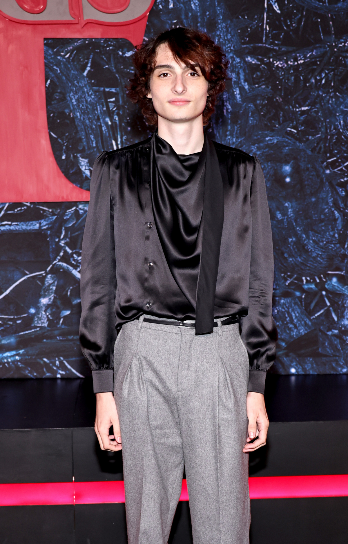 Finn Wolfhard at the Stranger Things Season 4 Premiere at Netflix Brooklyn