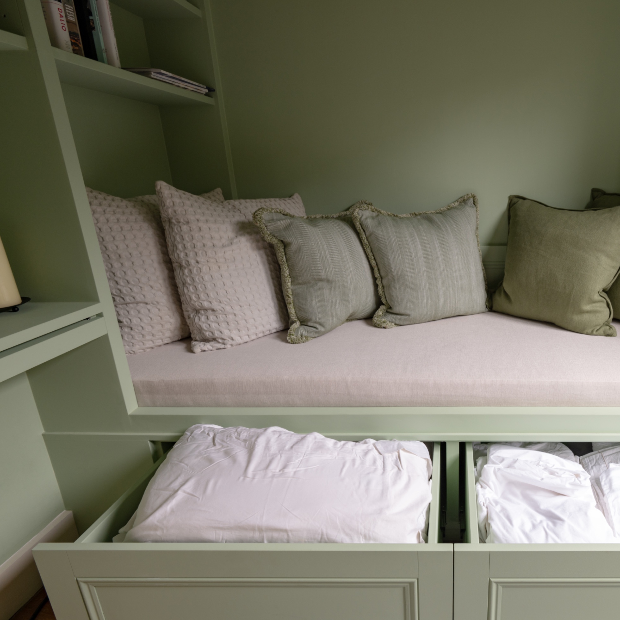 bespoke day bed with storage