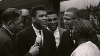 Muhammad Ali and Malcolm X in Blood Brothers