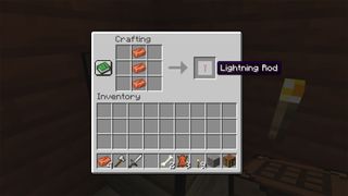 How to craft a Minecraft Lightning Rod