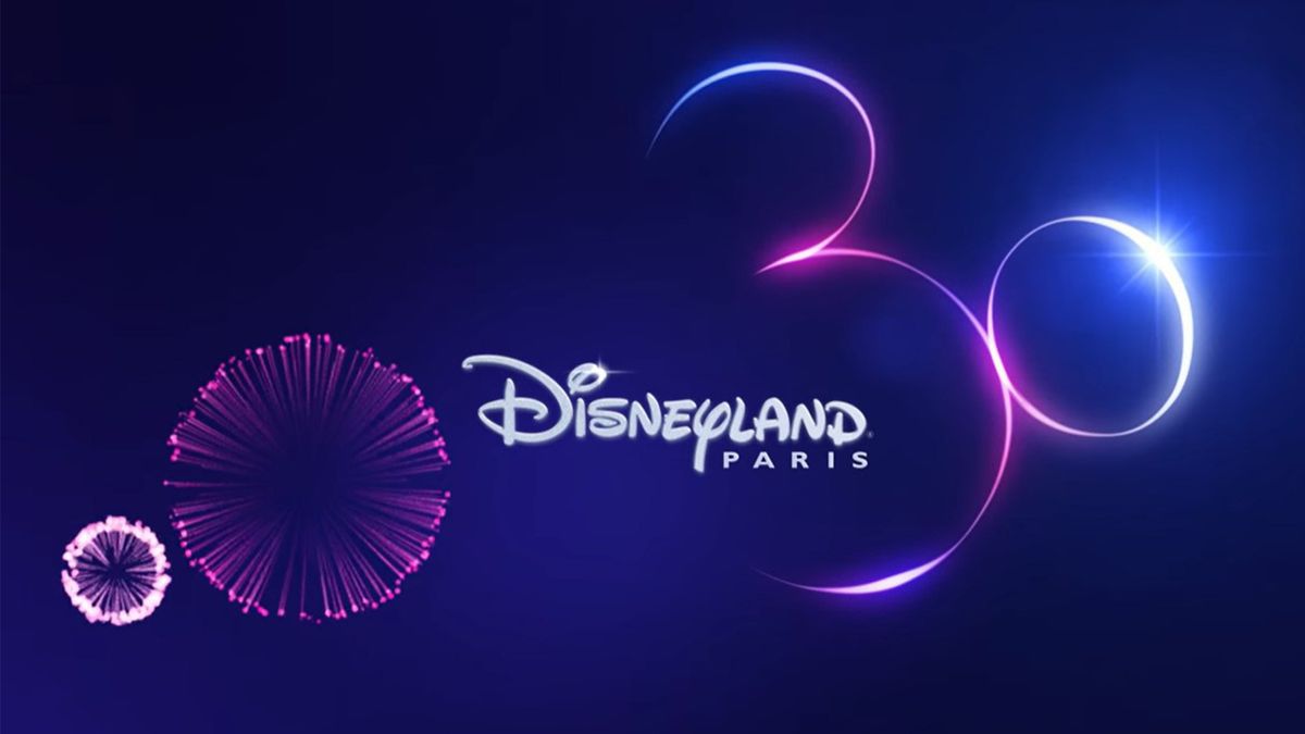 Disneyland's magical 30th Anniversary logo has a brilliant hidden meaning |  Creative Bloq