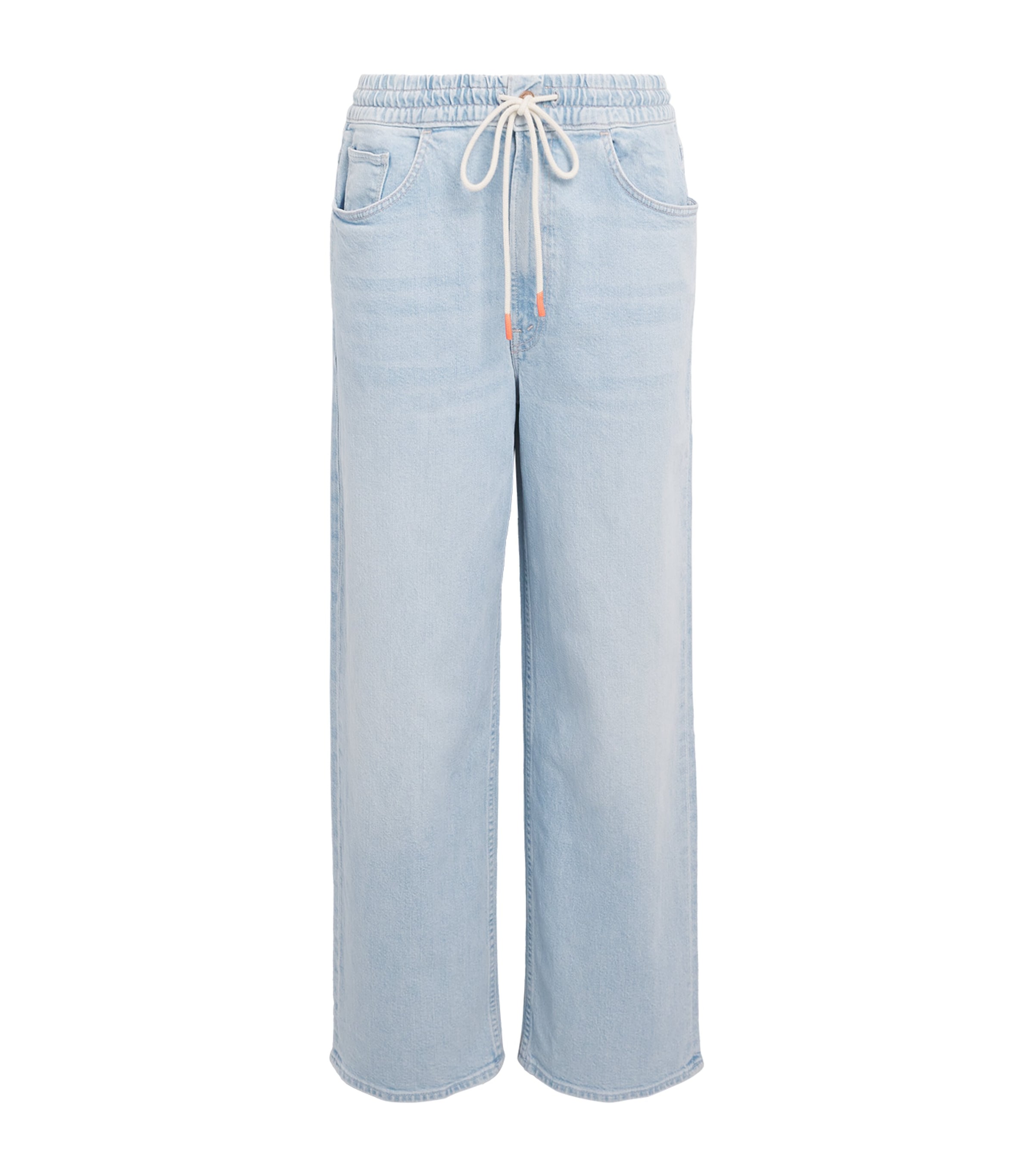 Drawn mark flood jeans