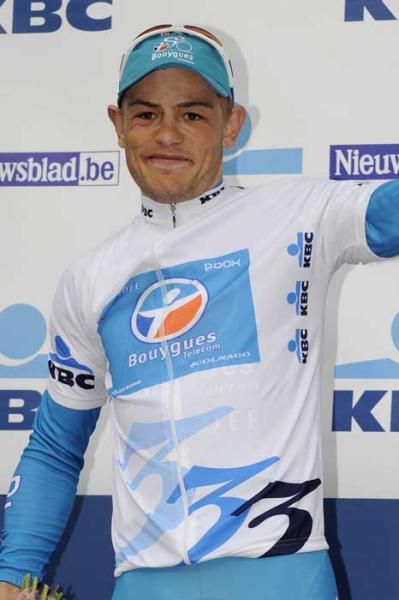 Steve Chainel (BBox Bouygues Telecom) earned the first leader's jersey.