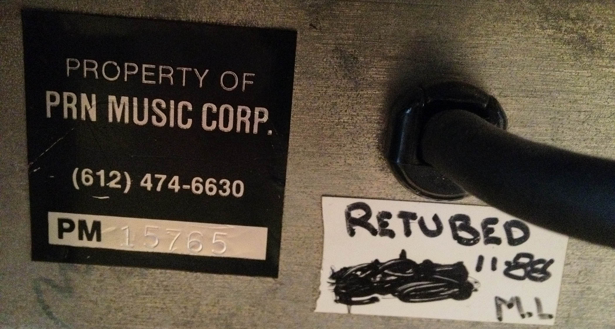 Eddie Martinez's Mesa/Boogie Coliseum 300 was Prince's number one amp on the Purple Rain Tour