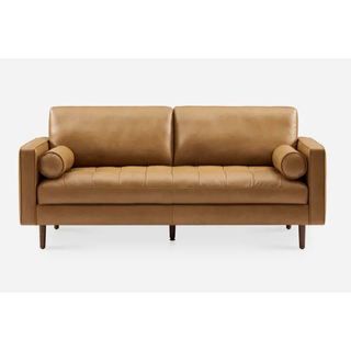 leather loveseat