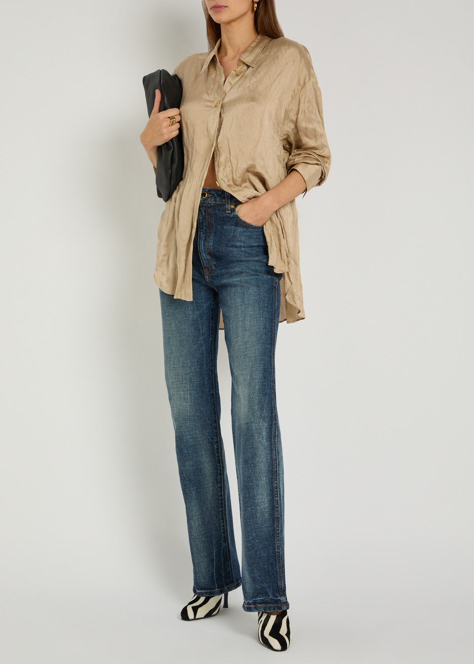 KHAITE, Danielle Slim Straight-Leg Jeans
