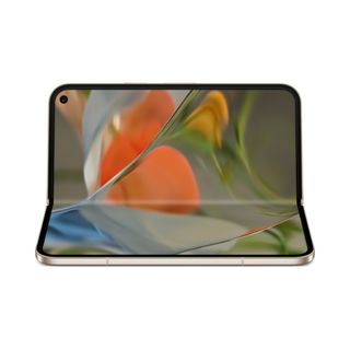 Google Pixel 9 Pro Fold Official Render - Porcelain - Tabletop