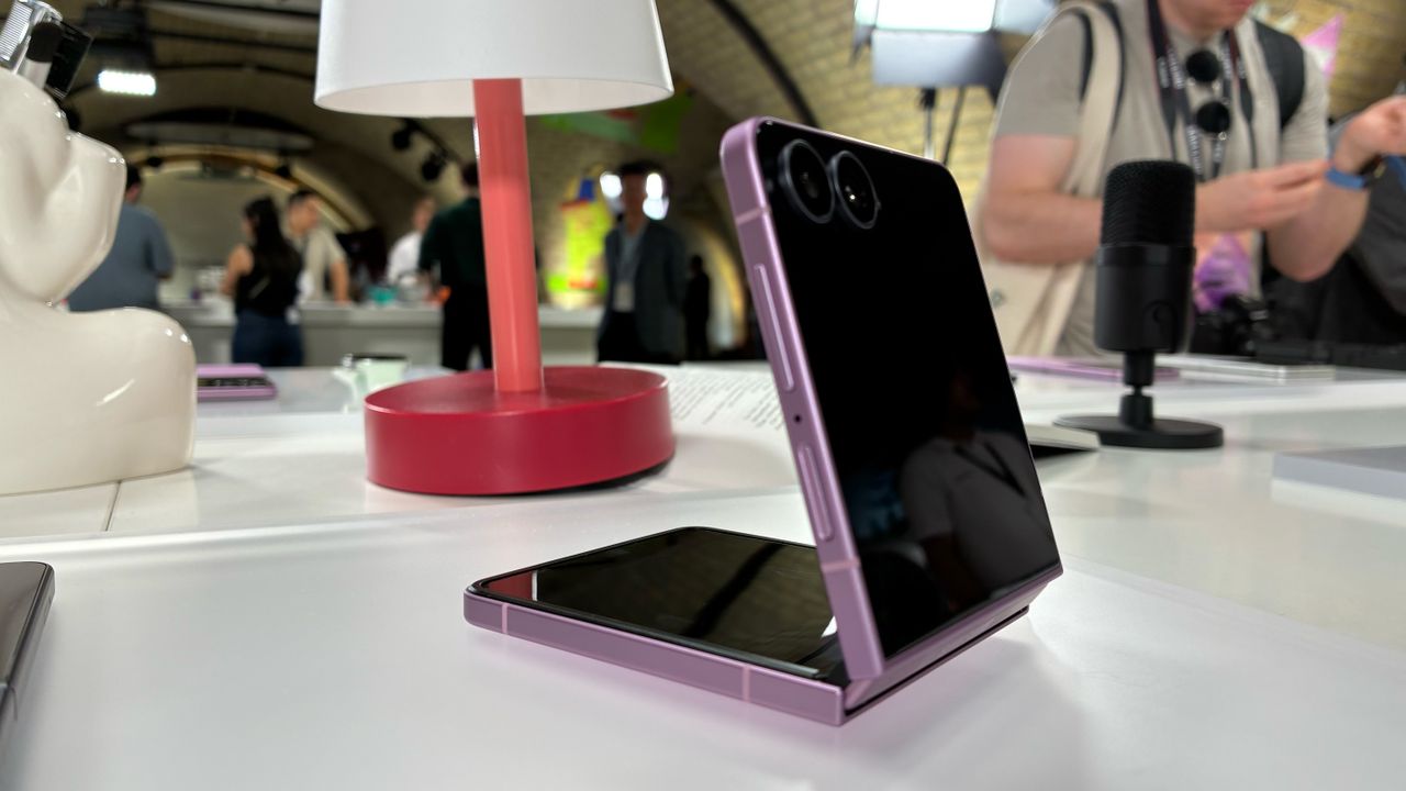 The Samsung Galaxy Z Fold 8 on display