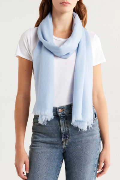 Nordstrom, Textured Cashmere Scarf