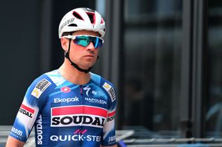 Team Soudal Quick-Step cyclist Mikel Landa of Spain prepares for a training session at Calpe, near Alicante, eastern Spain, on January 09, 2025. (Photo by JOSE JORDAN / STR / AFP)