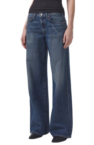 Clara High Waist Wide Leg Organic Cotton Jeans