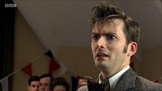 what is the Doctor's real name? David Tennant as John Smith in Season 3