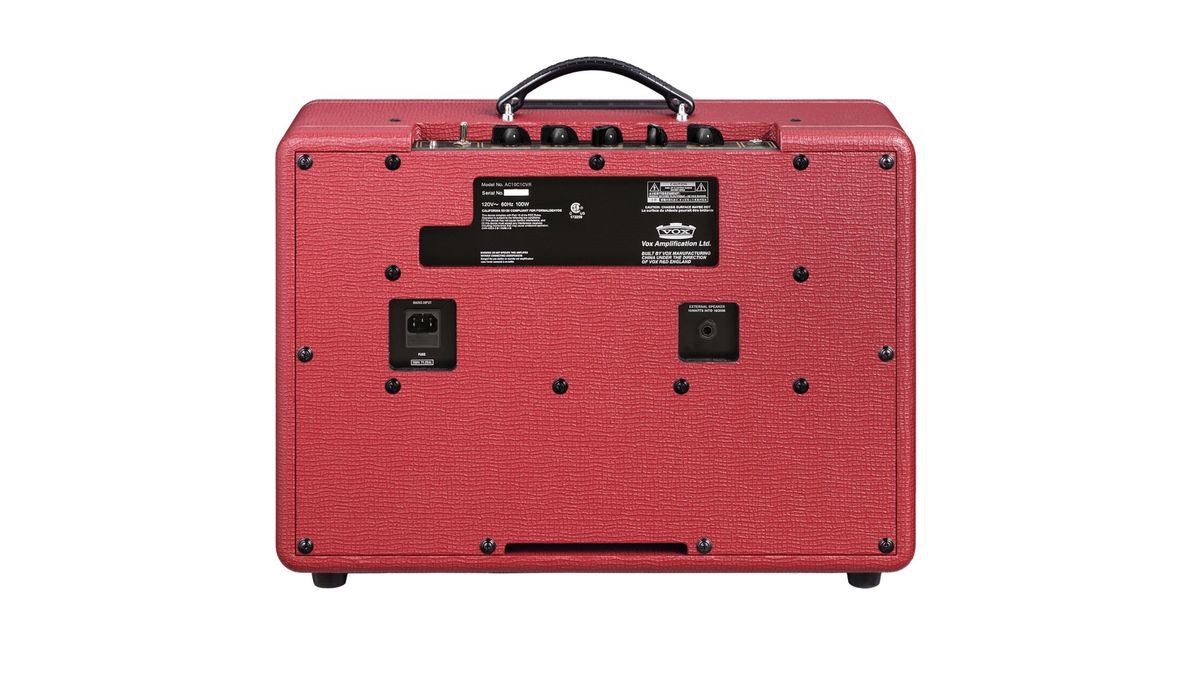 Vox AC10 custom series classic vintage red