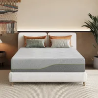 MLILY Ego Gray 14 inch Gel Memory Foam Mattress