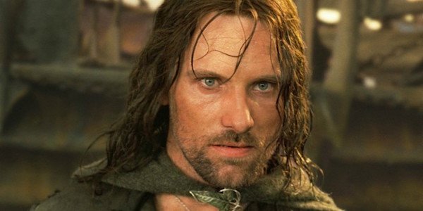 Viggo Mortensen as Aragorn in Lord of the Rings: Return of the King